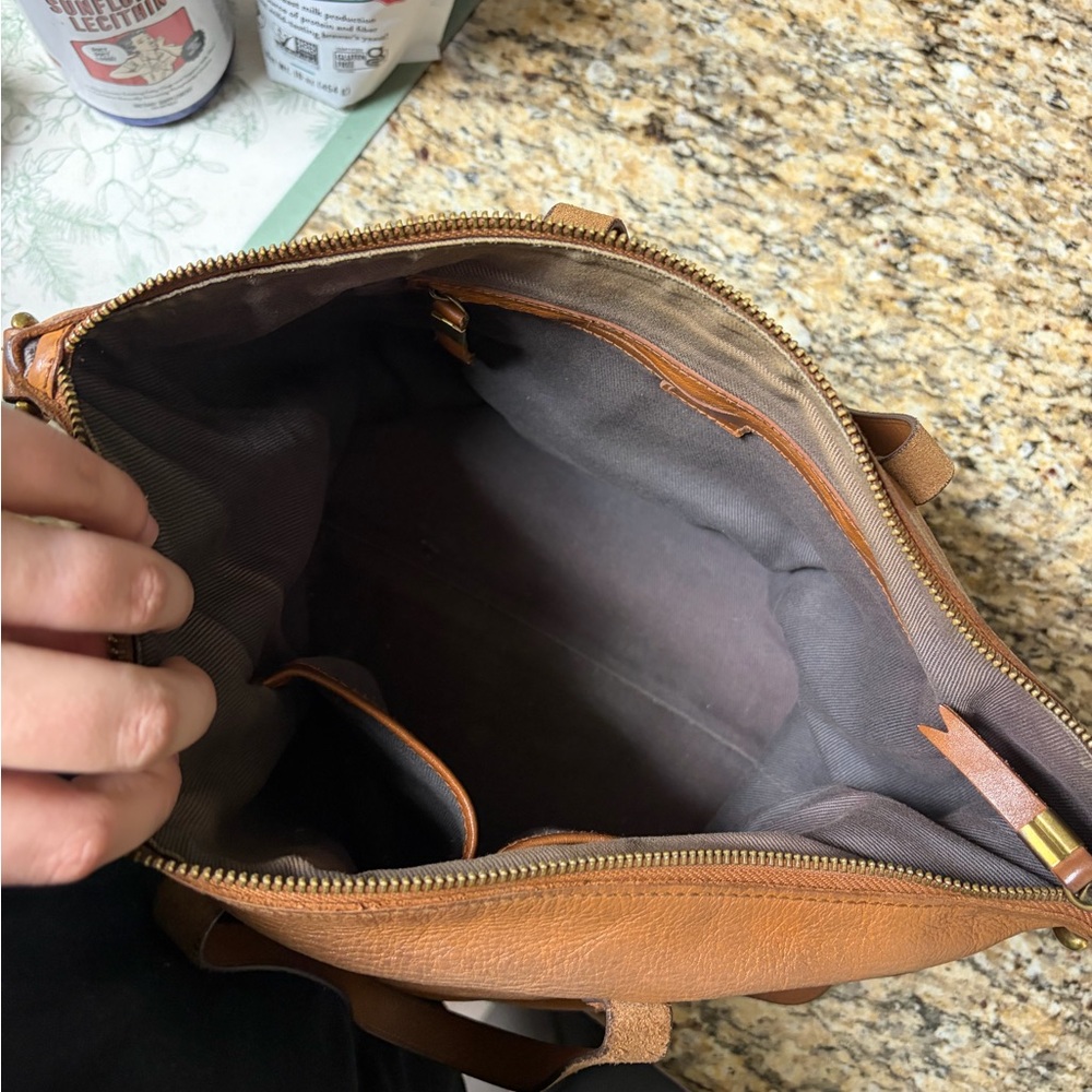 Madewell Zip-Top Caryall Bag with Strap - Picture 5 of 6